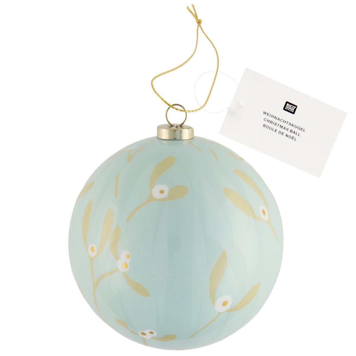 Mistletoe Bauble - Mint