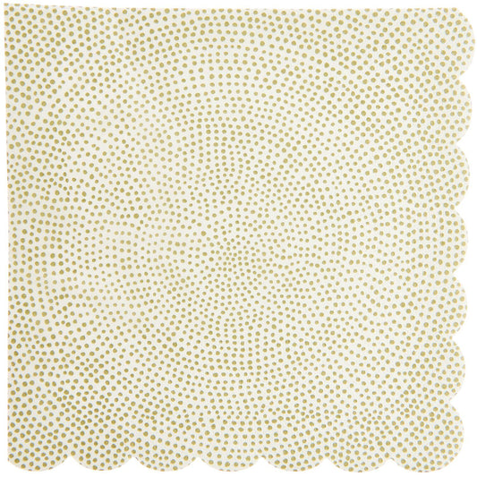 Gold Tiny Dot Napkins
