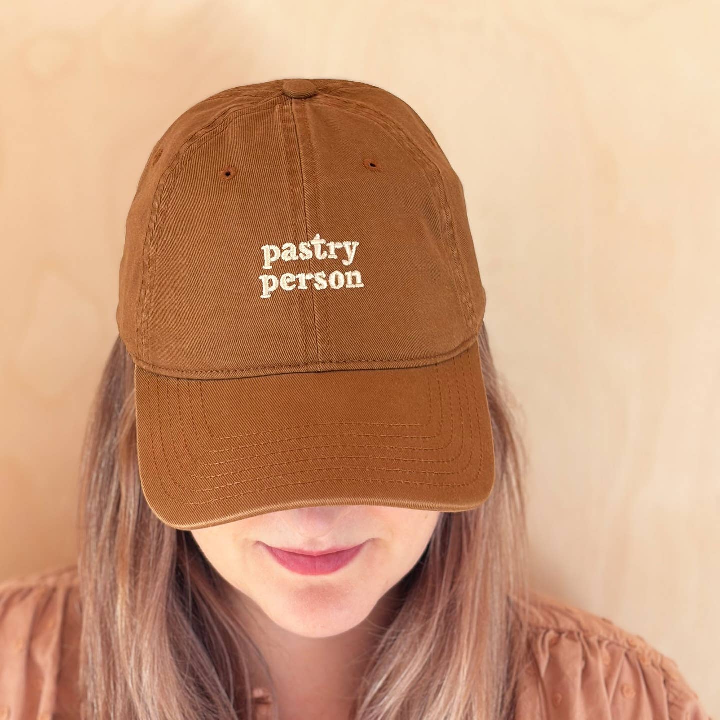 Pastry Person, Cotton Baseball Cap