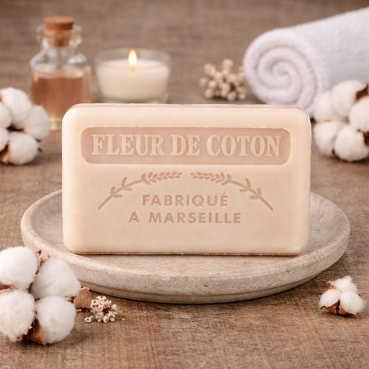 Cotton Flowers (Fleur de Coton) Soap Bar