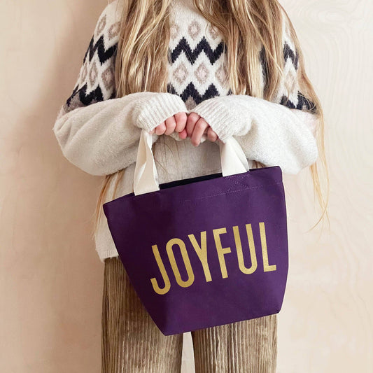 Joyful - Plum Little Bag