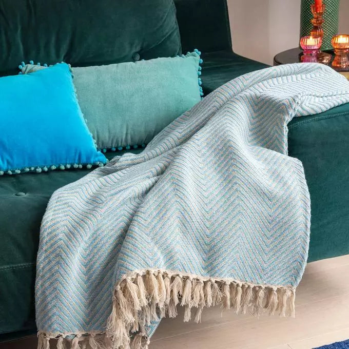 Large Herringbone Throw (225 x 150cm)