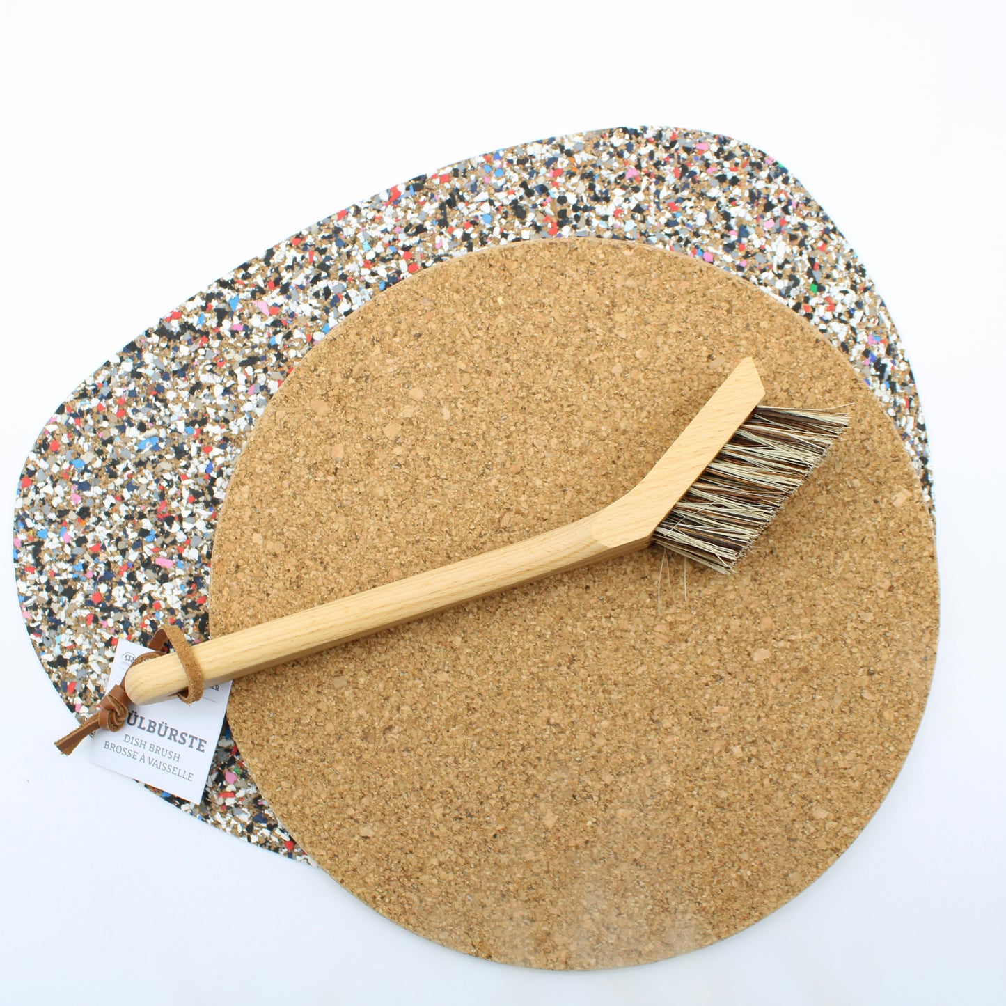 Dish Brush with Scraping Edge
