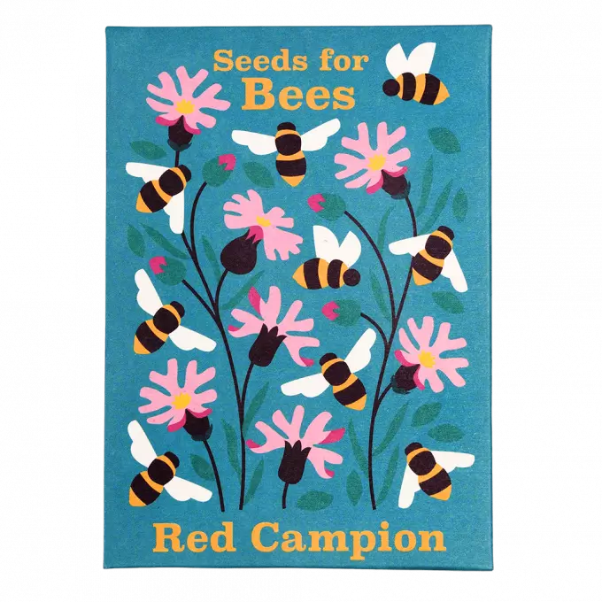 Pack of Flower Seeds for Bees - Red Campion