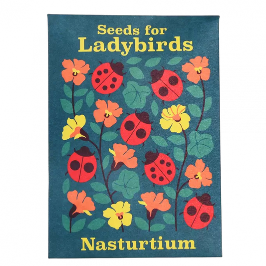 Pack of Flower Seeds for Ladybirds - Nasturtium