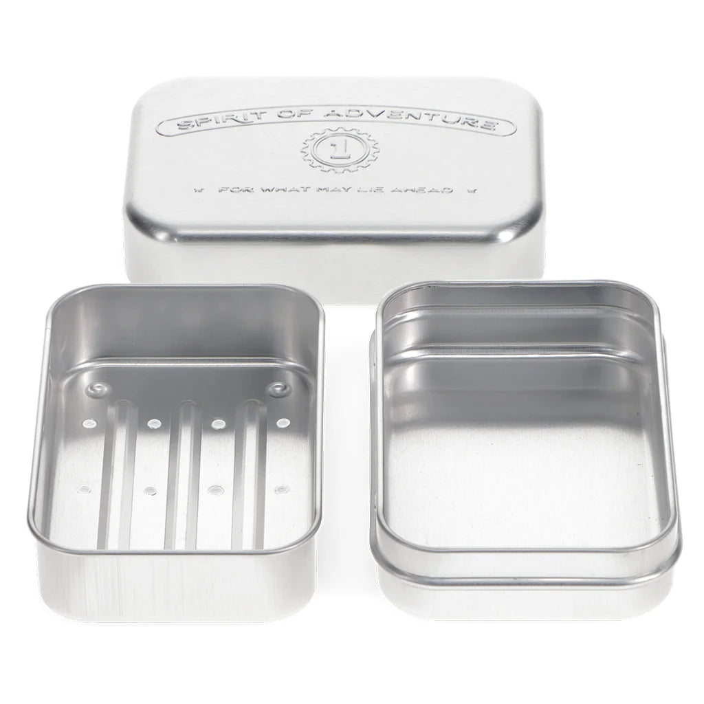 Aluminium soap dish - Spirit of Adventure