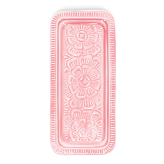 Enamel Trinket Tray - Pink