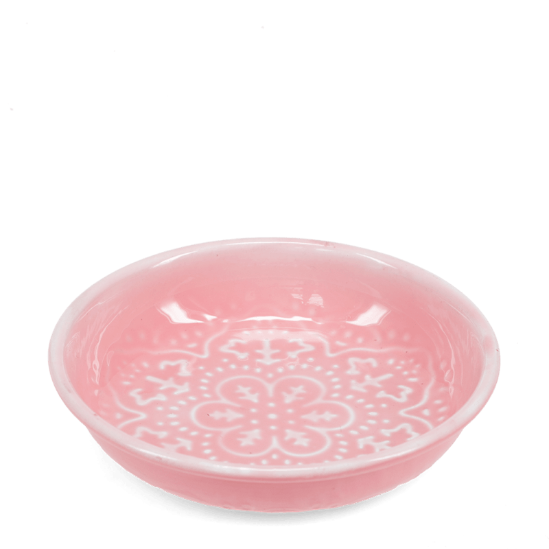 Enamel Trinket Dish - Pink
