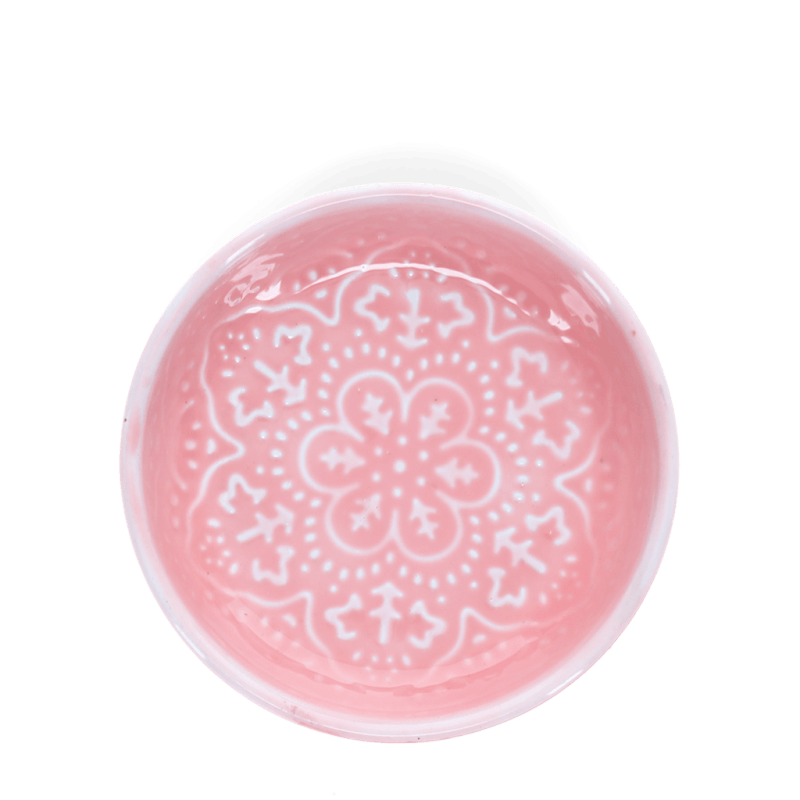 Enamel Trinket Dish - Pink