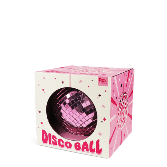 Hanging disco ball - Pink