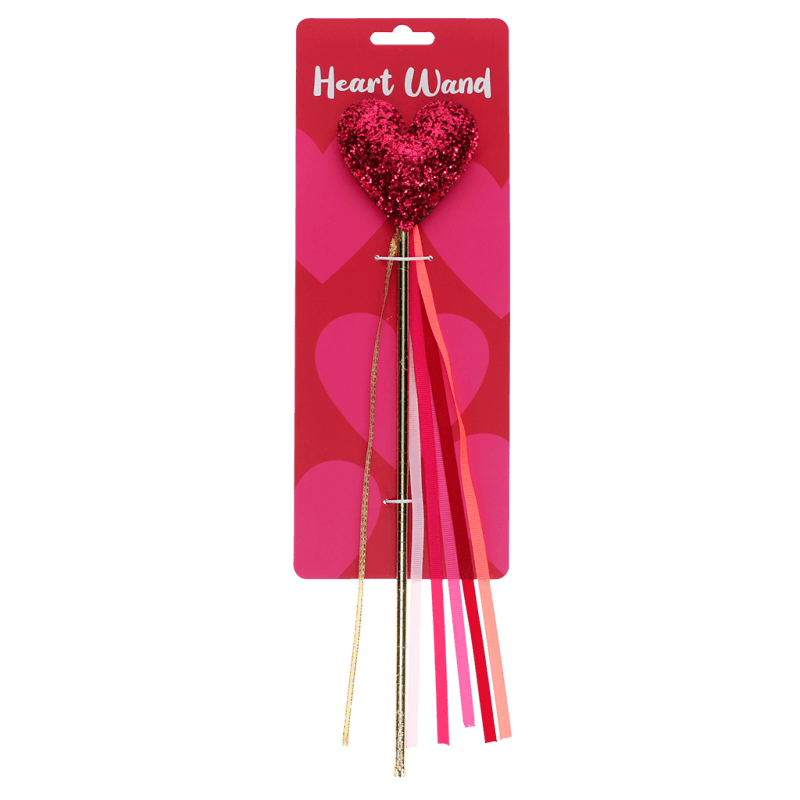 Heart Glitter Wand