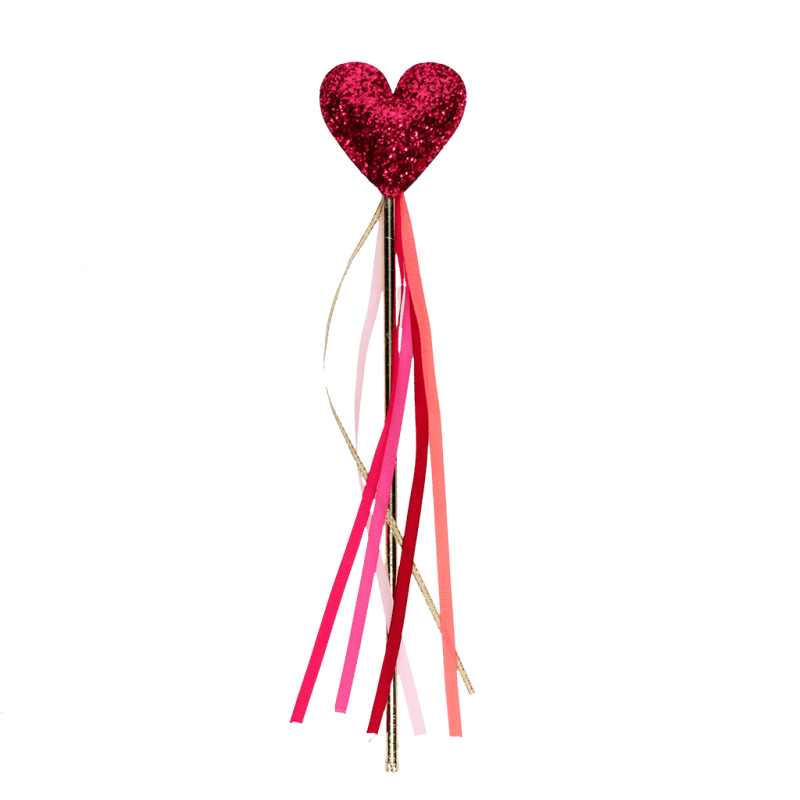 Heart Glitter Wand