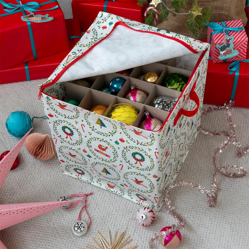 Christmas bauble storage bag