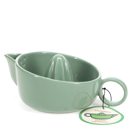 Ceramic lemon juicer - Green