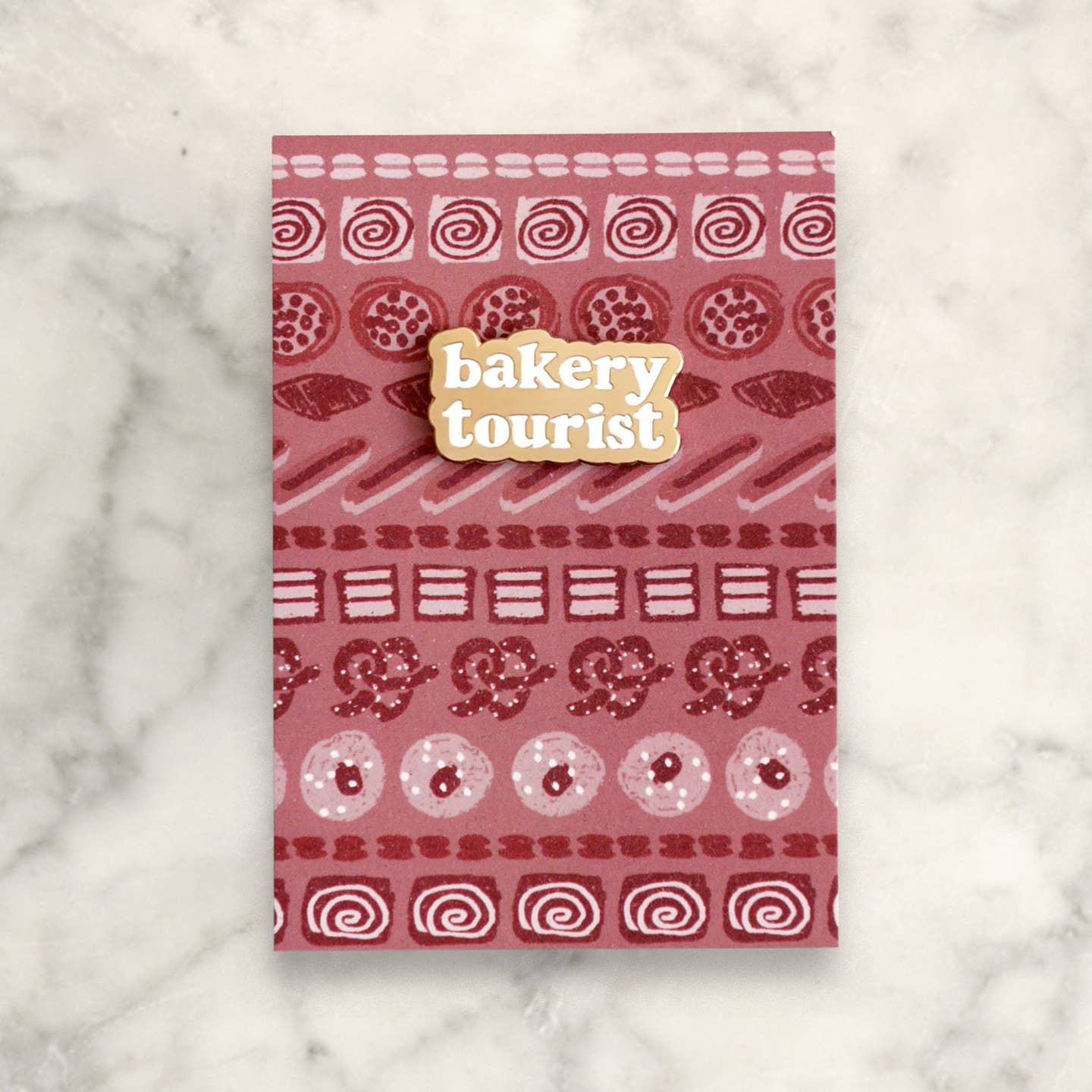 Bakery Tourist - Enamel Pin