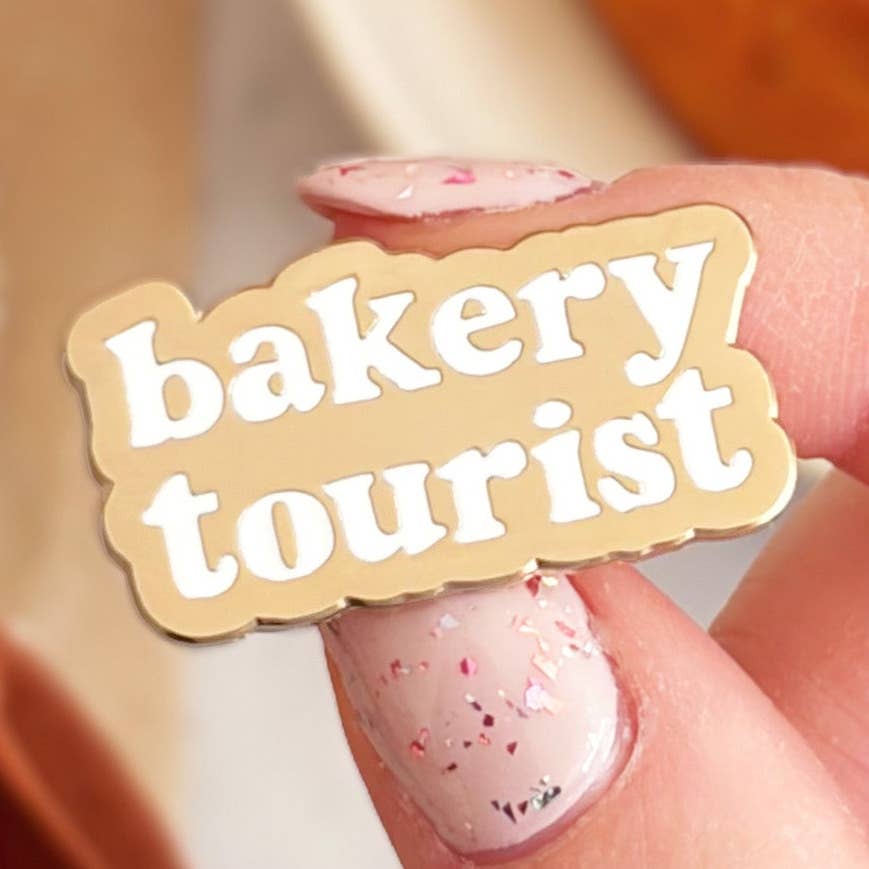 Bakery Tourist - Enamel Pin