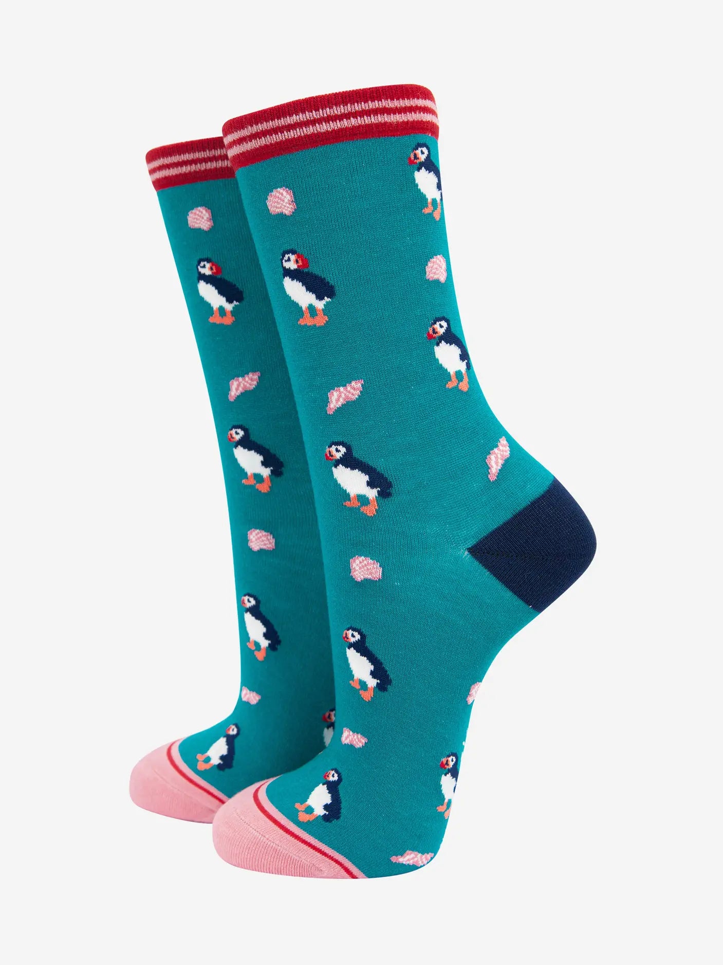 Puffin Bamboo Socks