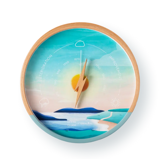 Barometer - Studio Amarillon Sunset hills/sea - Limited Edition