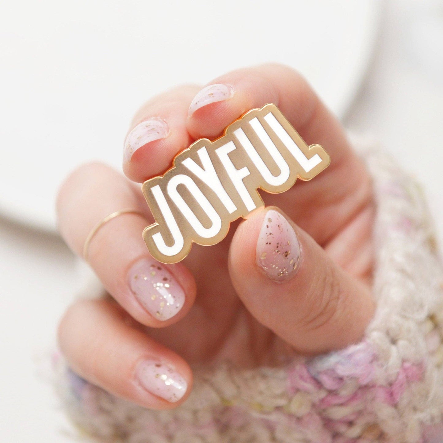 Joyful - Enamel Pin