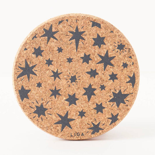 Cork Coaster - Stars