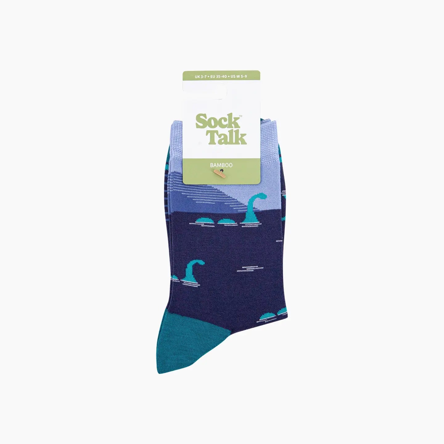 Loch Ness Monster Bamboo Socks