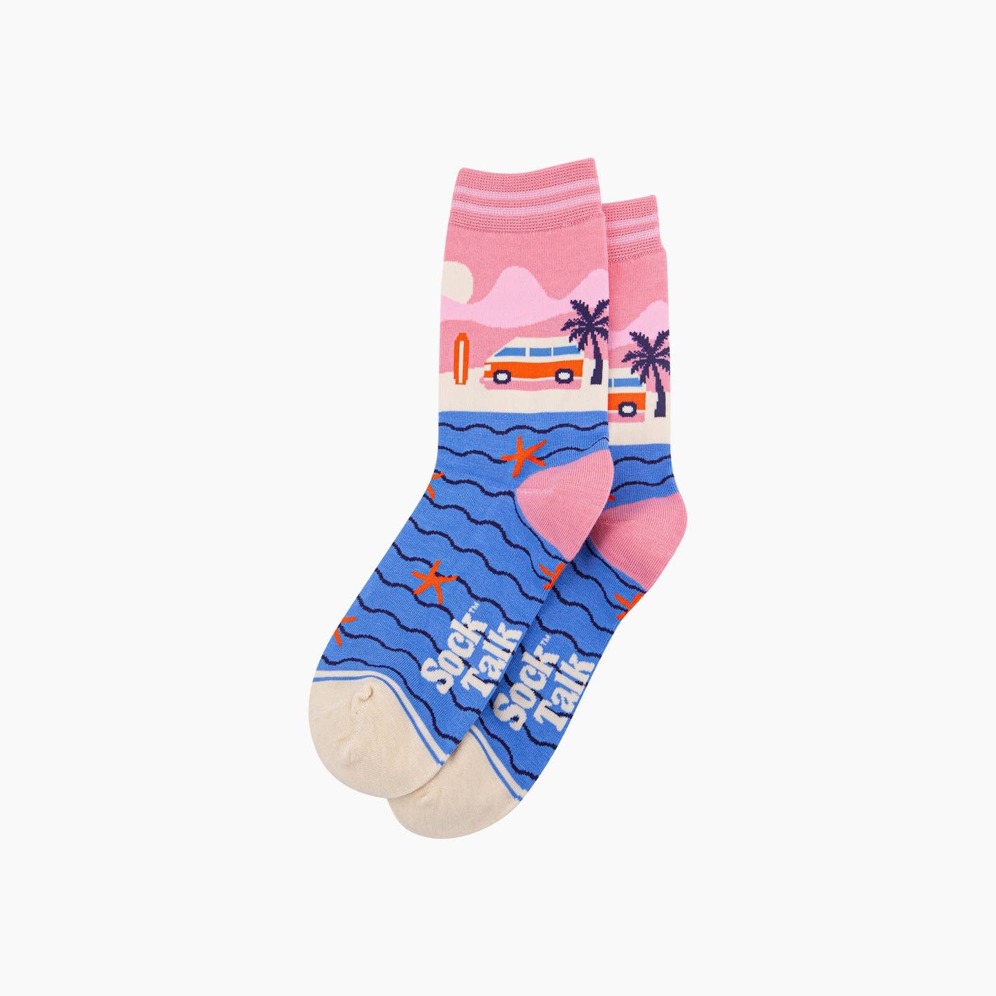 Beach Campervan Bamboo Socks