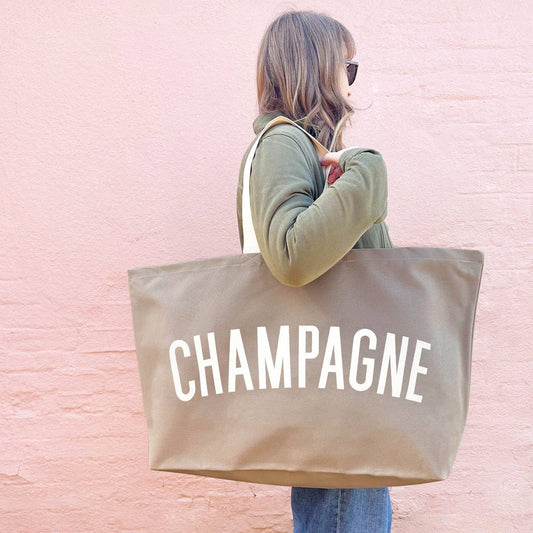 Champagne - Really Big Bag in Stone