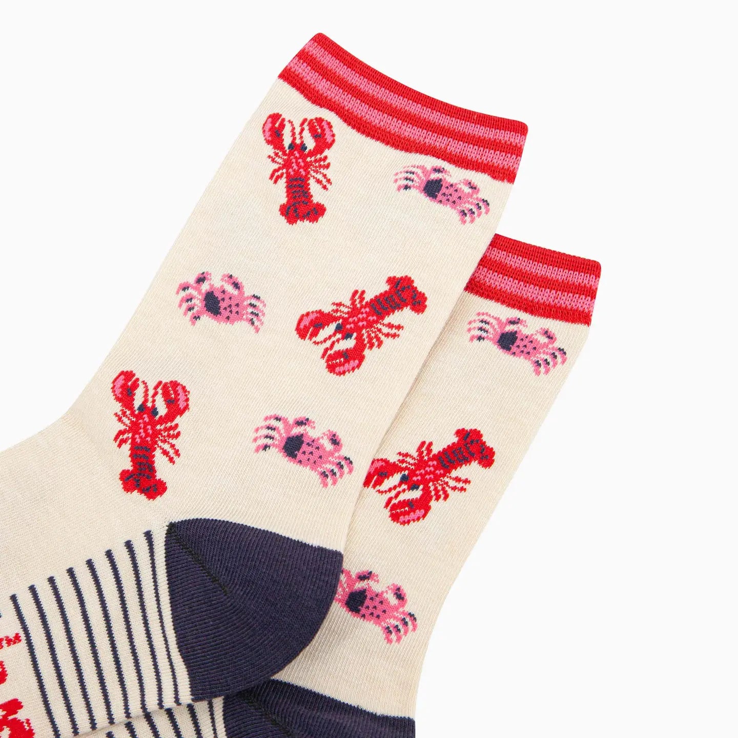 Lobster & Crab Bamboo Socks