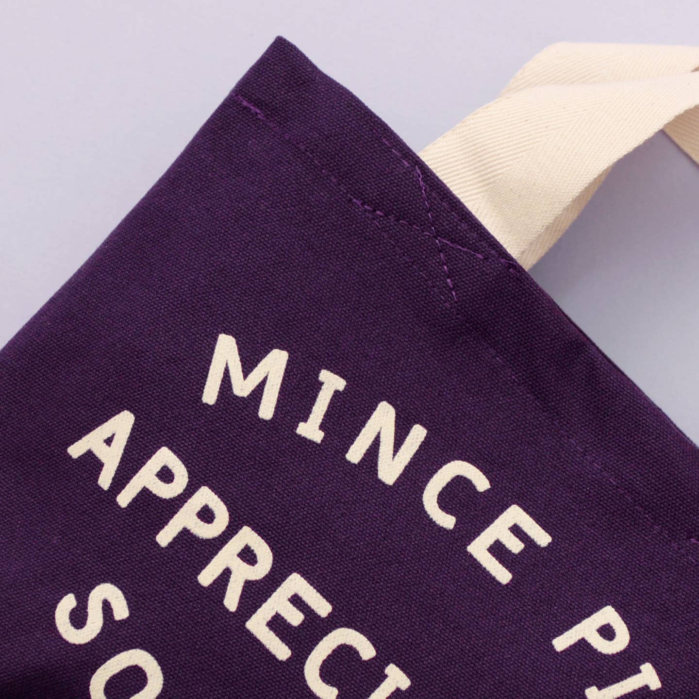 Mince Pie Appreciation Society - Little Plum Bag