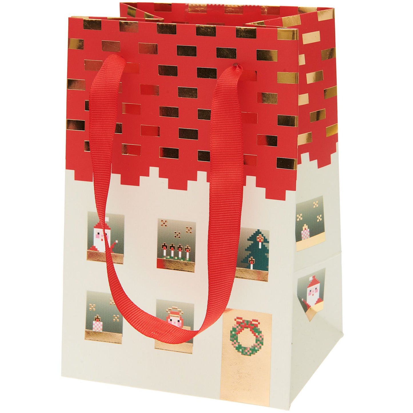 Small Christmas House gift bag