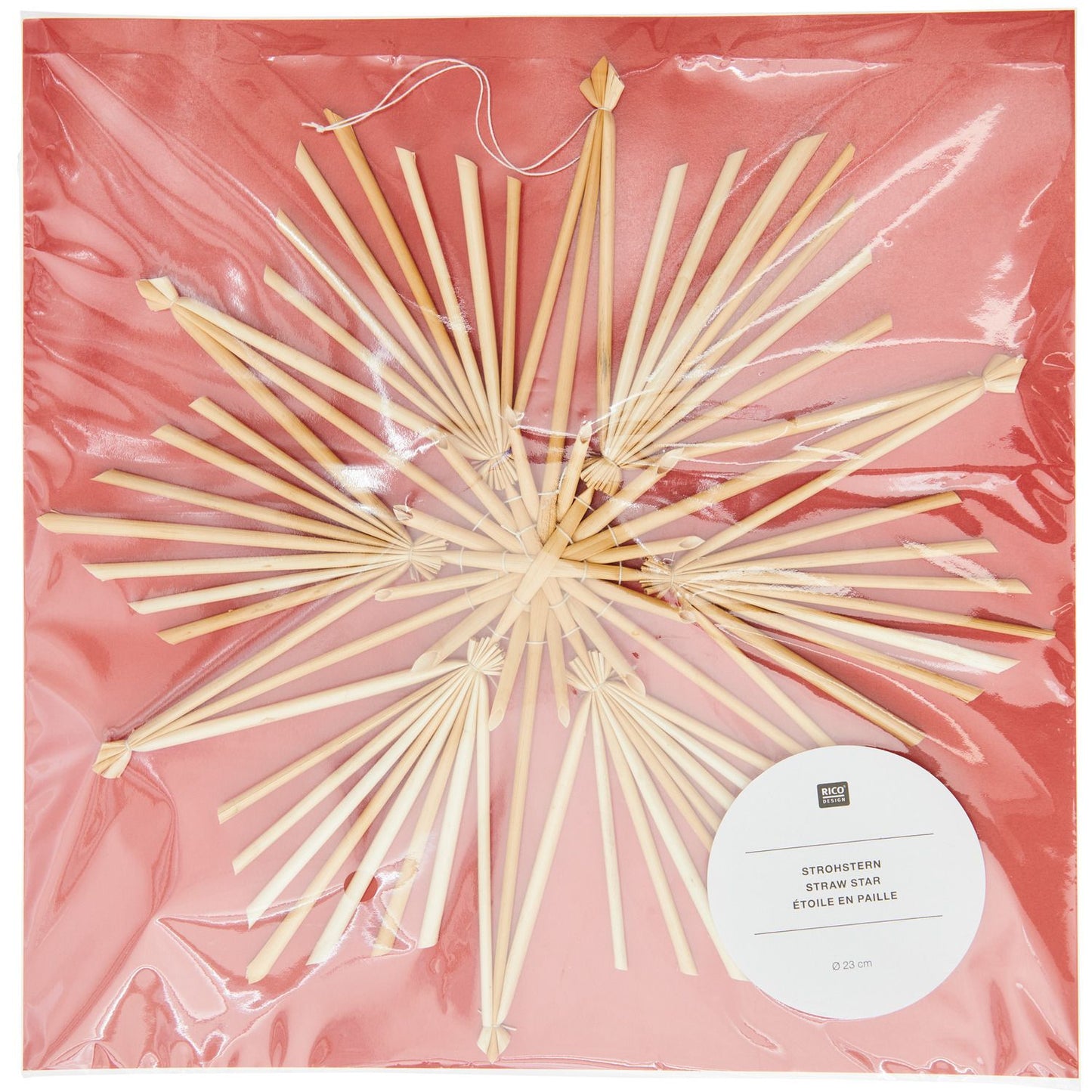 Straw Star decoration