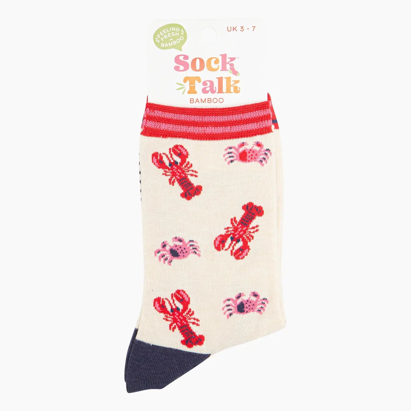 Lobster & Crab Bamboo Socks