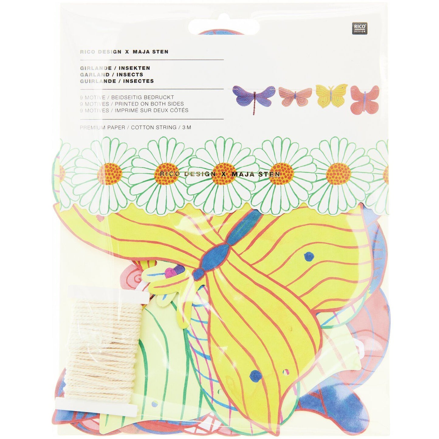 Midsommar Magic Insect Garland