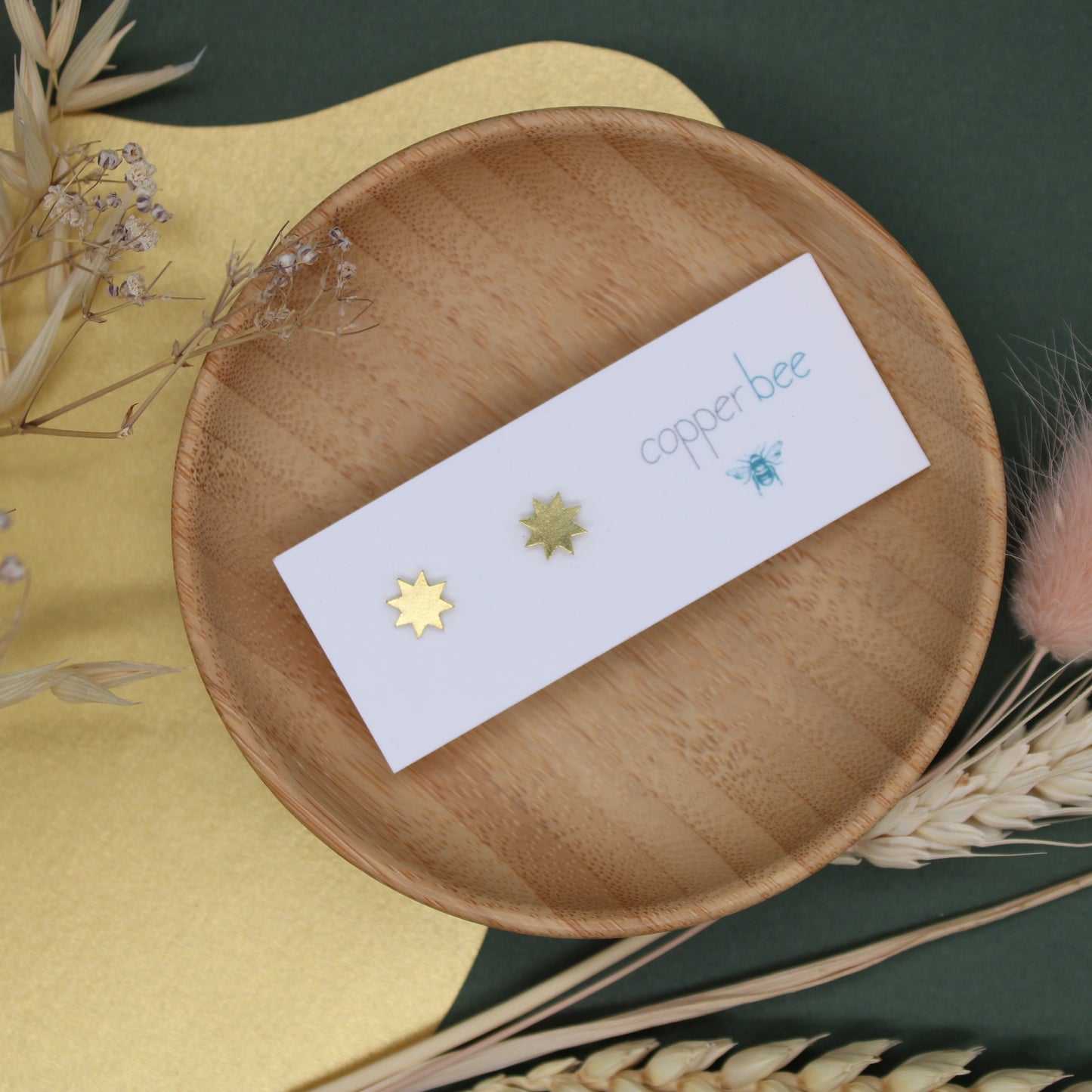 Tiny Solid Sun Studs