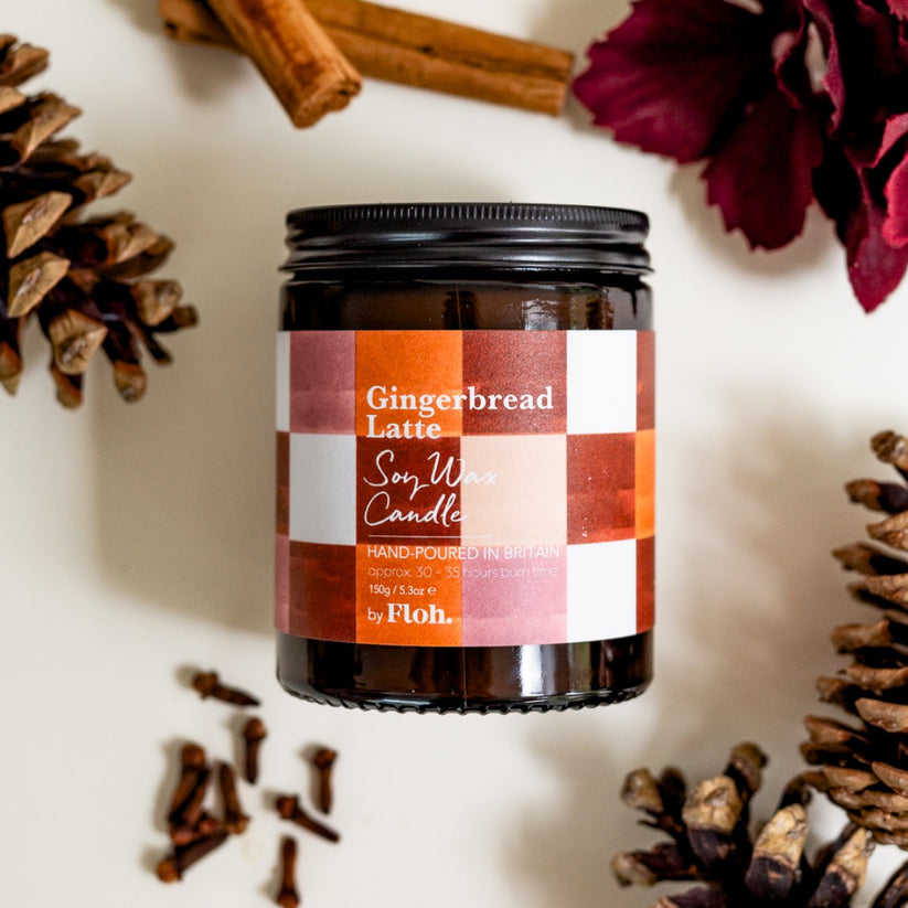 Gingerbread Latte Apothecary Candle