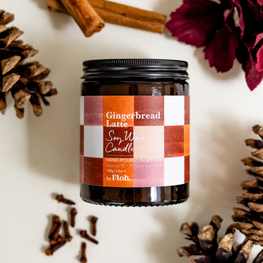 Gingerbread Latte Apothecary Candle