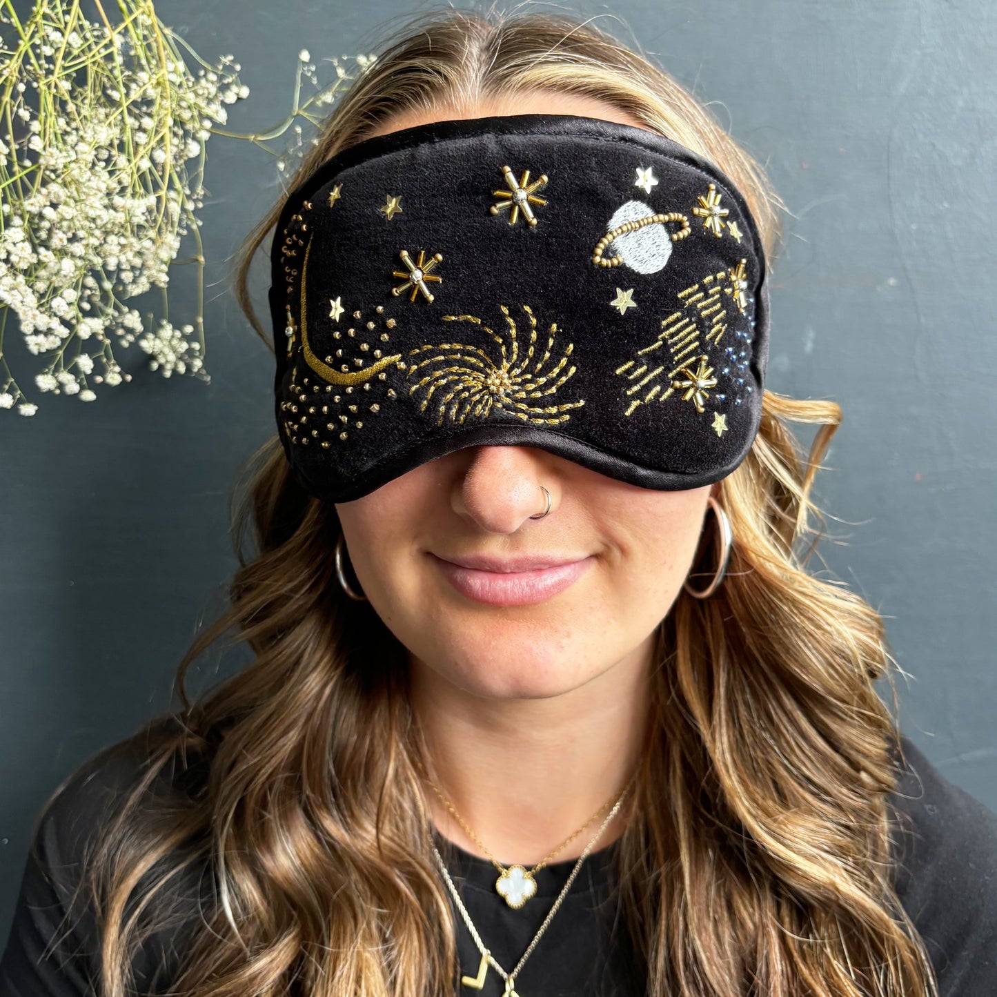 After Dark Black Eye Mask