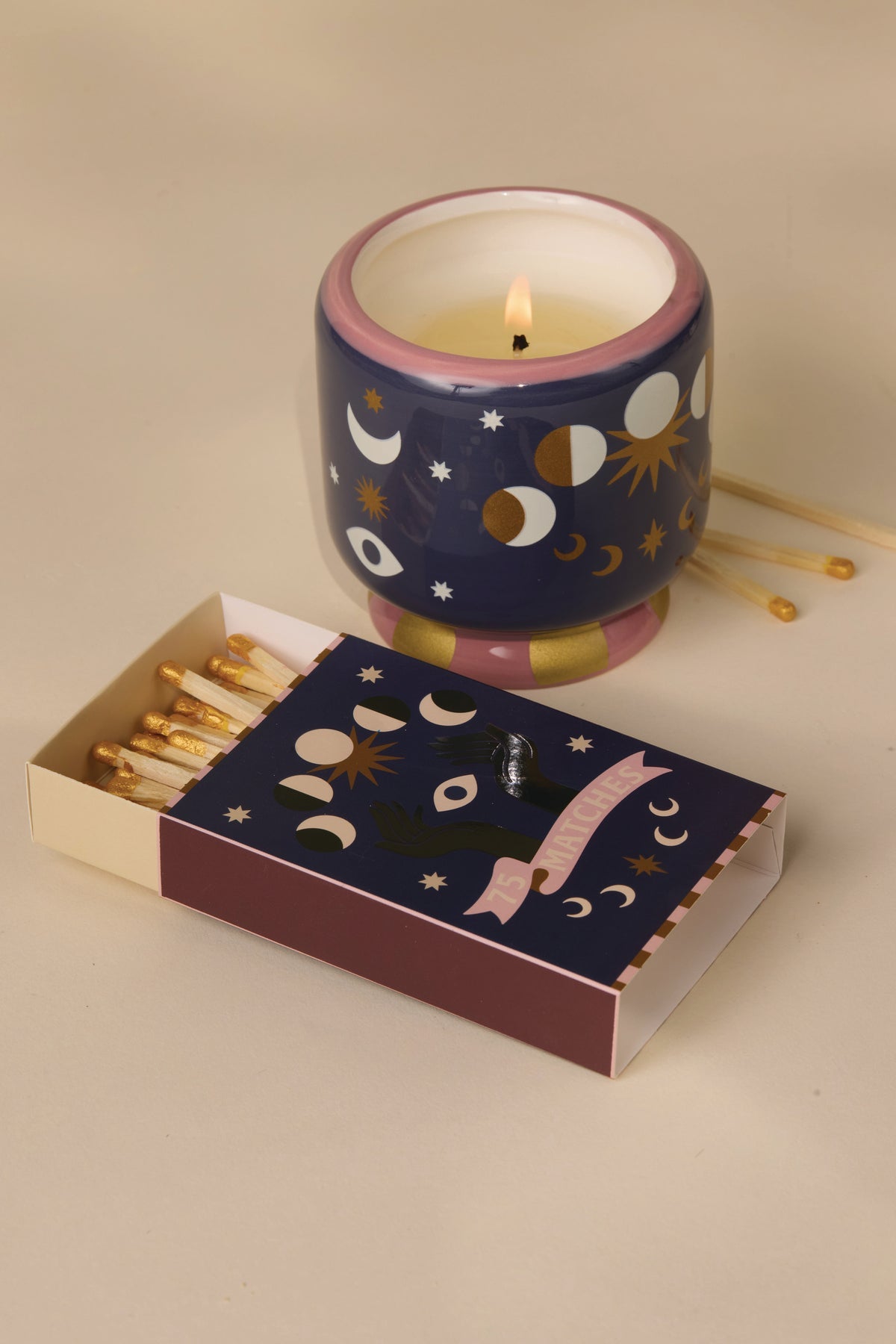 Moon Phase Candle