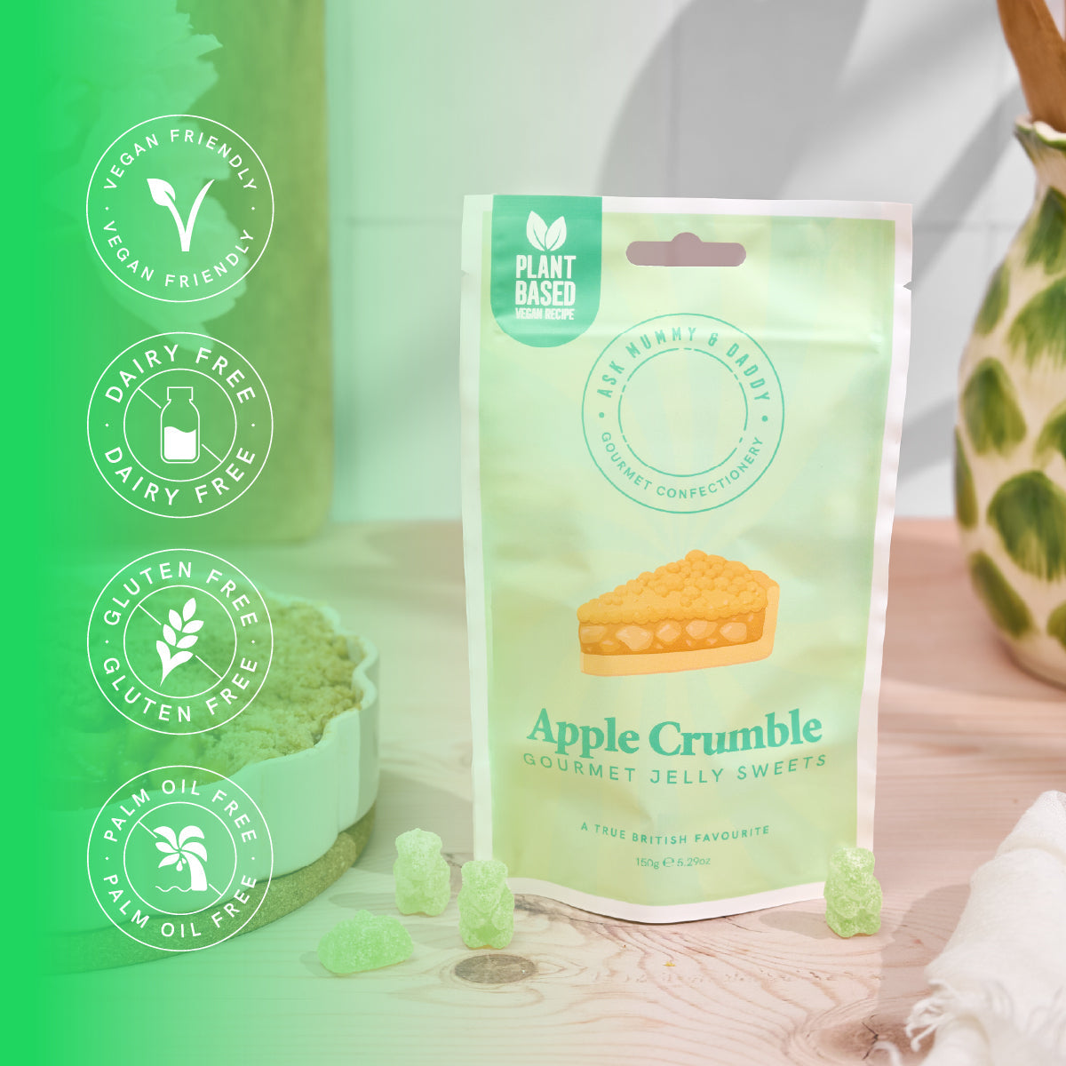 Apple Crumble Gummies 150g Pouch