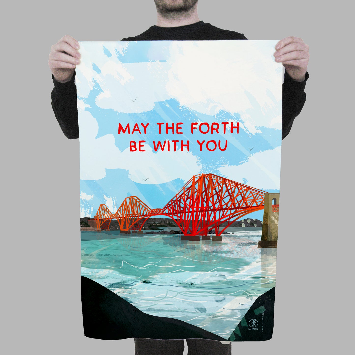 May the Forth Tea Towel