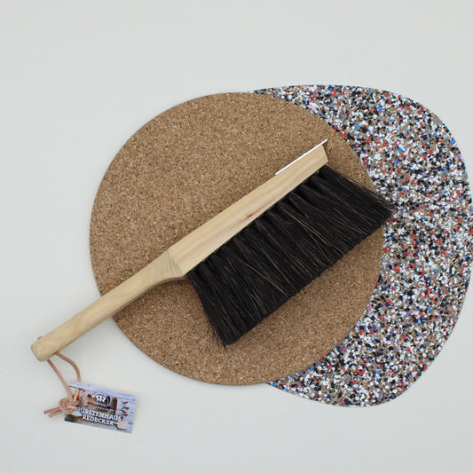 Garden Brush with Stainless Steel Scraper