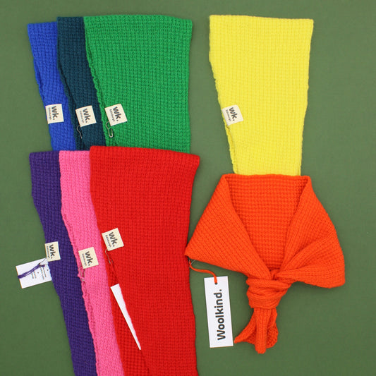 Merino Wool Neckerchief - 8 colours