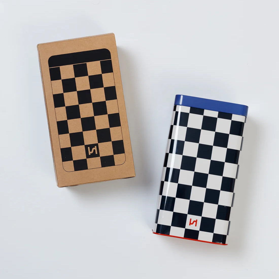 Check Storage Tin - 2 colours