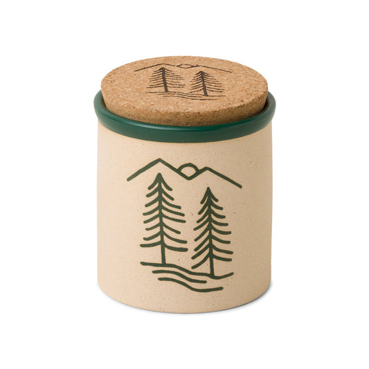 Cypress & Fir Dune with Tree Artwork Candles