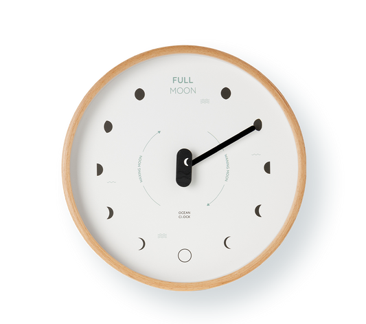 Moon Phase Clock - Oyster