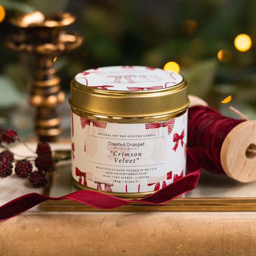 Crimson Velvet Candle