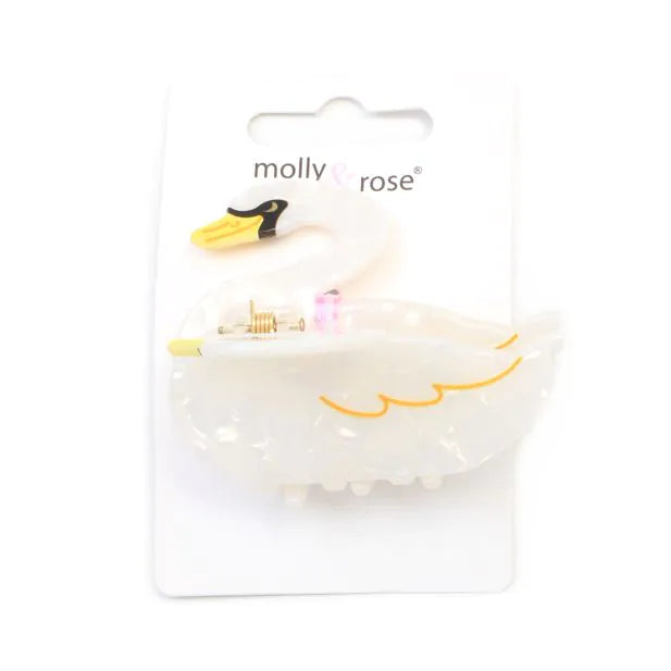 Swan Hair Clip