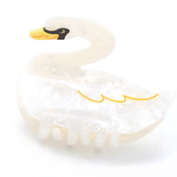 Swan Hair Clip
