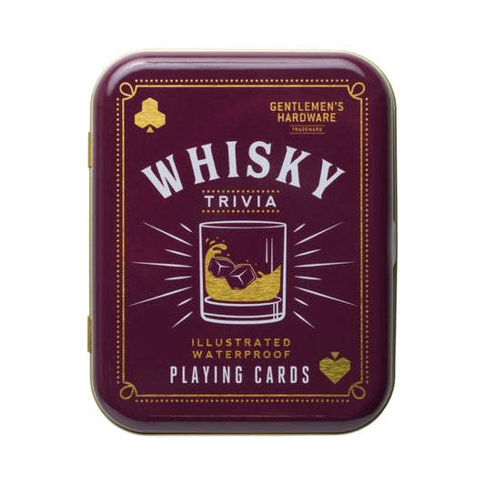 Whisky Trivia playing cards