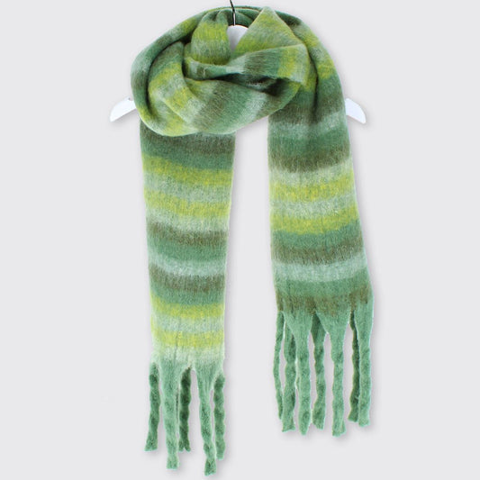 Zoe Blanket Scarf - Green